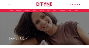 Nicole Arseneau featured in D'fyne magazine Innerstrong Fitness Innerstrong Nicole Arseneau