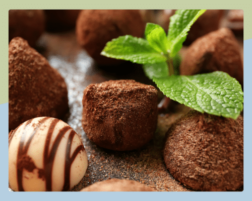 CTTO: Mint Chocolate Truffles