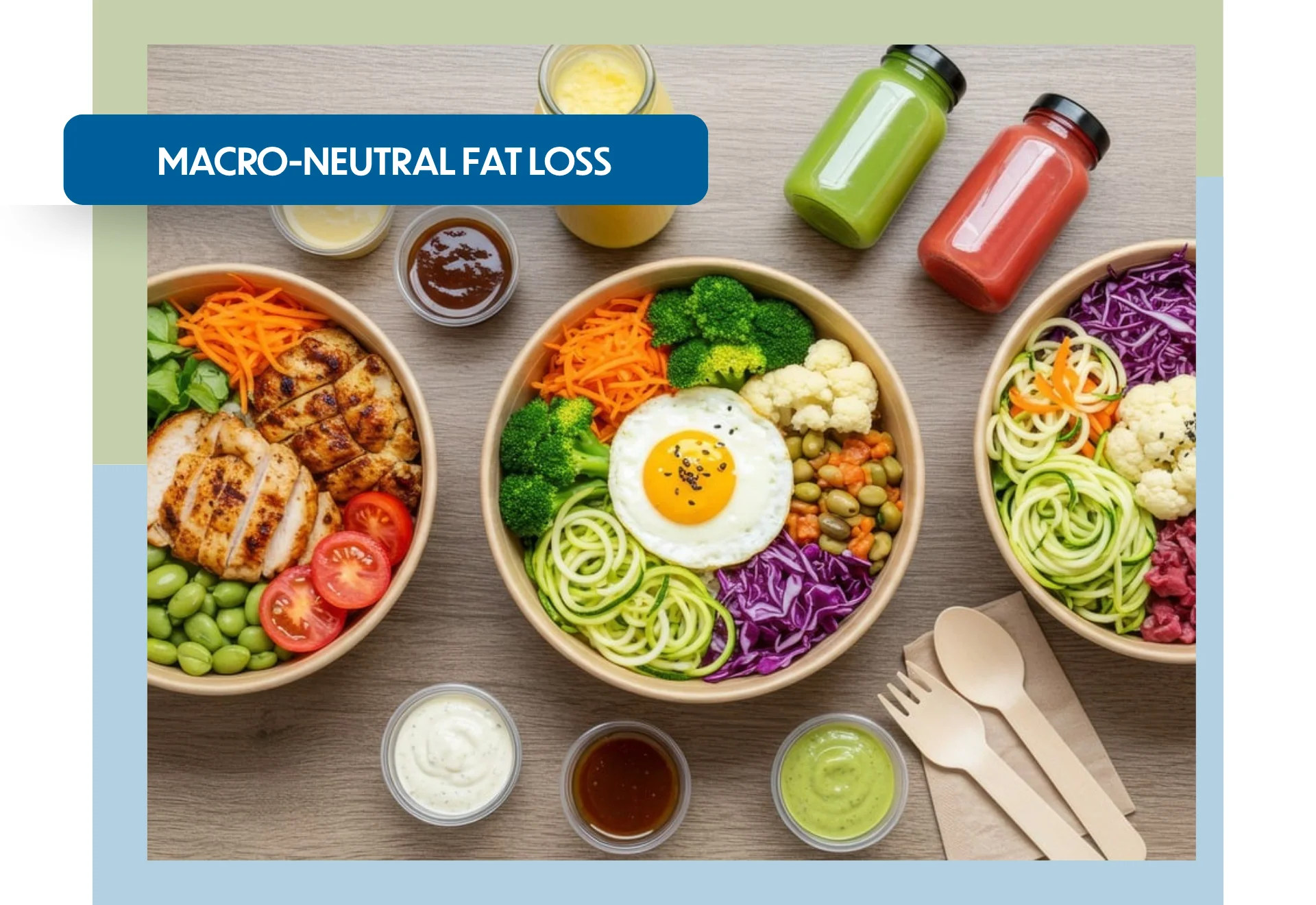 Balanced meal with protein, carbs, and vegetables for sustainable fat loss.